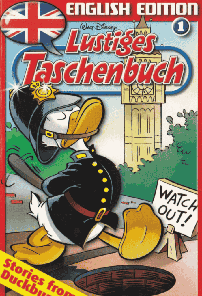 Lustiges Taschenbuch English Edition Softcover - Beispielfoto